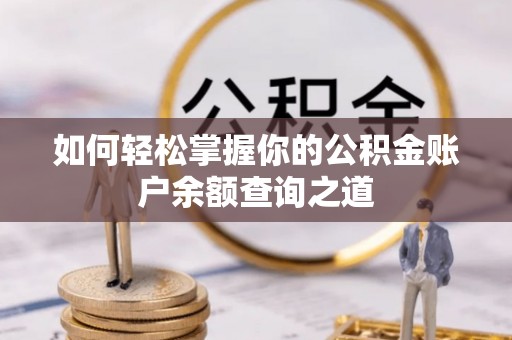 抚松如何轻松掌握你的公积金账户余额查询之道