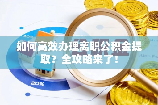 抚松如何高效办理离职公积金提取？全攻略来了！