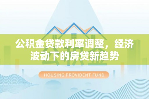 抚松公积金贷款利率调整，经济波动下的房贷新趋势