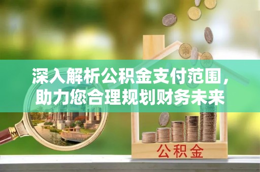 抚松深入解析公积金支付范围，助力您合理规划财务未来