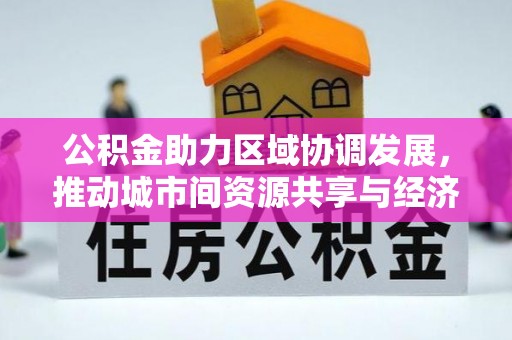 抚松公积金助力区域协调发展，推动城市间资源共享与经济均衡发展