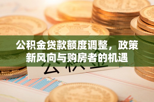 抚松公积金贷款额度调整，政策新风向与购房者的机遇