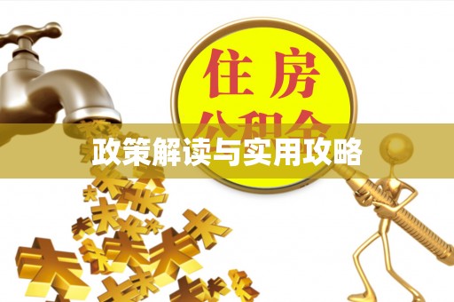 抚松政策解读与实用攻略
