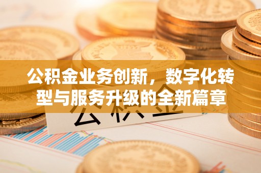 抚松公积金业务创新，数字化转型与服务升级的全新篇章