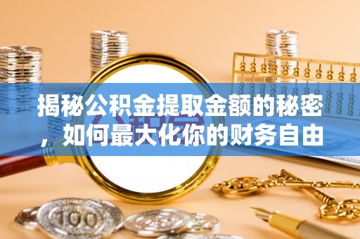 抚松揭秘公积金提取金额的秘密，如何最大化你的财务自由