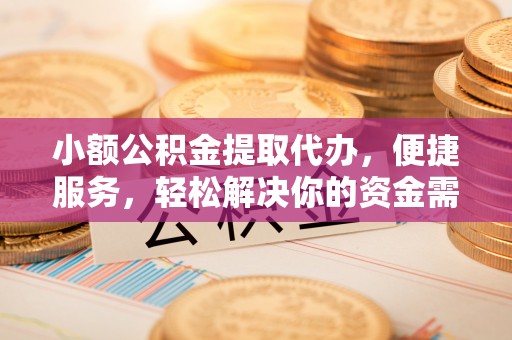 抚松小额公积金提取代办，便捷服务，轻松解决你的资金需求