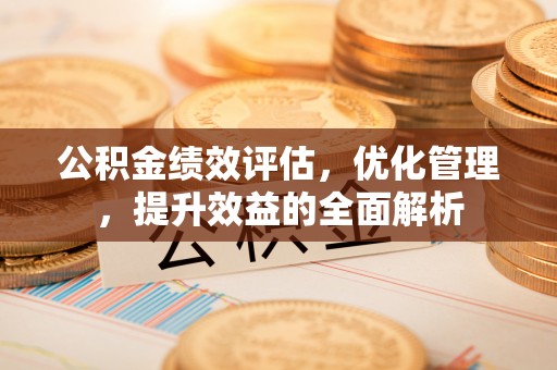 抚松公积金绩效评估，优化管理，提升效益的全面解析