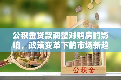 抚松公积金贷款调整对购房的影响，政策变革下的市场新趋势