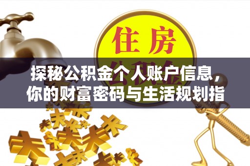 抚松探秘公积金个人账户信息，你的财富密码与生活规划指南